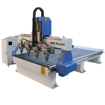 1325四頭木工雕刻機 多頭櫥柜酒柜木質板材浮雕電腦數控機械