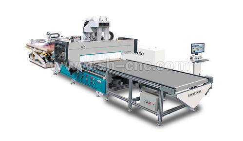 板式家具行業專用開料設備 大板套材 帶自動貼標 解放勞動力
